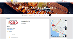Desktop Screenshot of lounaspaikka.pohjalainen.fi